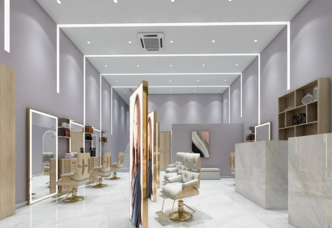 2023受欢迎美发店装修风格