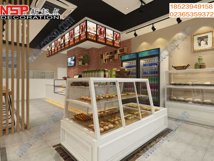 图书馆蛋糕店设计装修