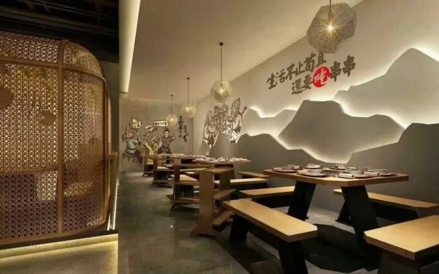 260平方米串串店装修设计要点