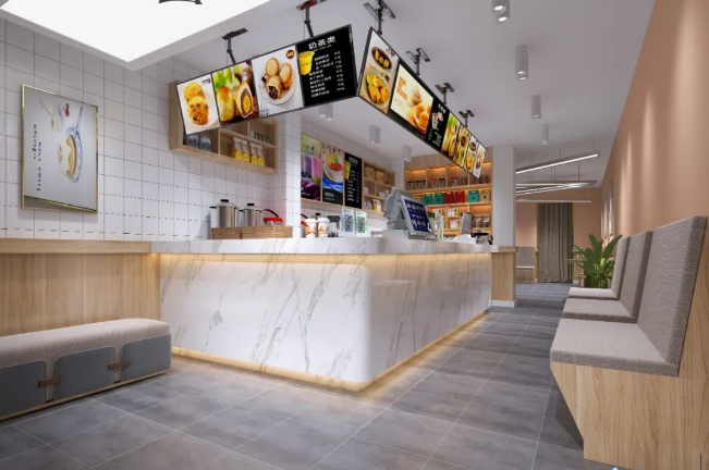 奶茶店装修，墙体和地面材料怎么选？